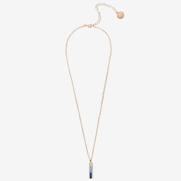 Vince Camuto Blue Ombre Pendant Necklace - Picture 5 of 6